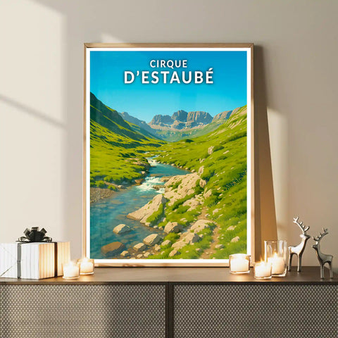 Affiche - Cirque d'Estaubé