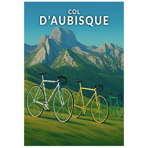Affiche - Col d'Aubisque
