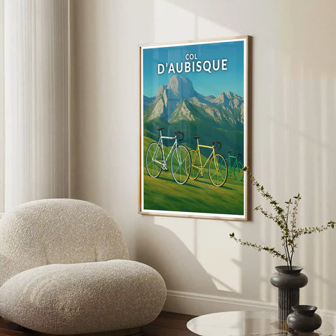 Affiche - Col d'Aubisque