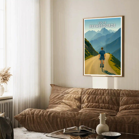 Affiche - Col de Peyresourde