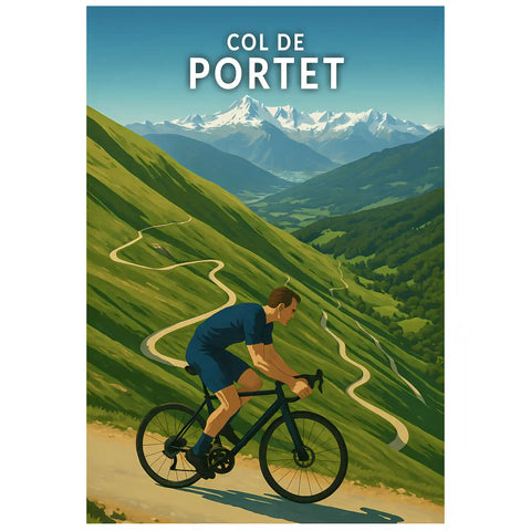 Affiche - Col de Portet
