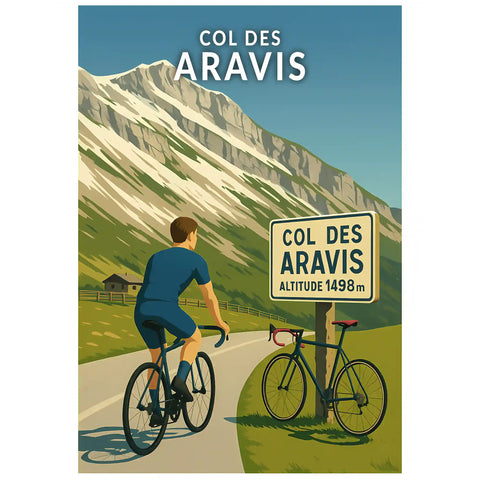 Affiche - Col des Aravis