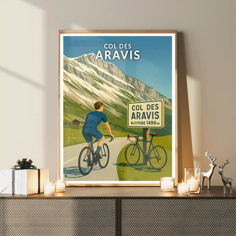 Affiche - Col des Aravis