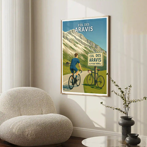 Affiche - Col des Aravis