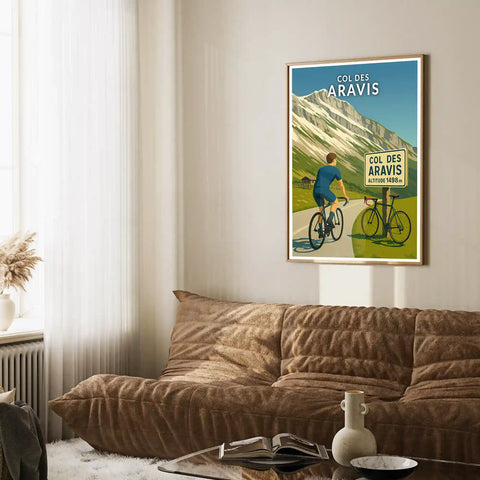 Affiche - Col des Aravis