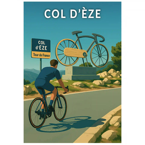 Affiche - Col d'Èze