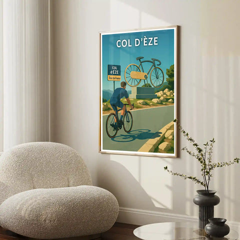 Affiche - Col d'Èze