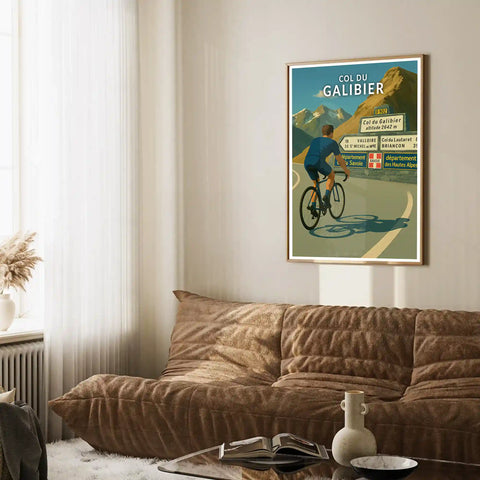 Affiche - Col du Galibier