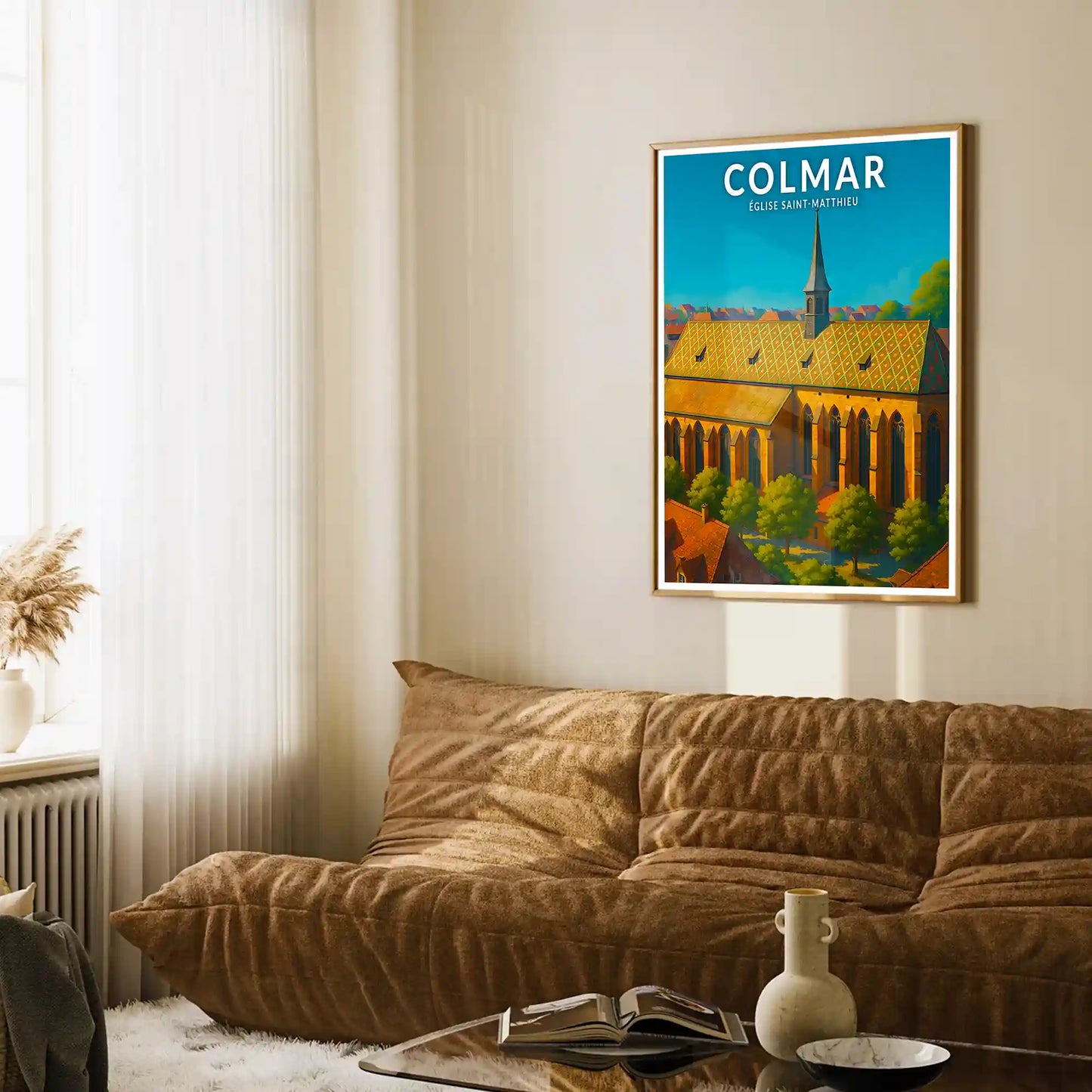 Affiche - Colmar - Église Saint-Matthieu