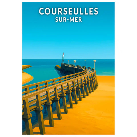 Affiche - Courseulles-sur-Mer
