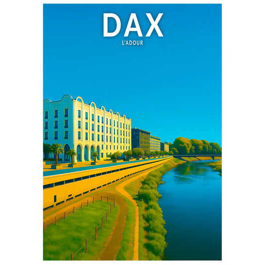 Affiche - Dax - L'Adour