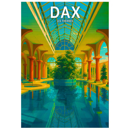 Affiche - Dax - Les Thermes