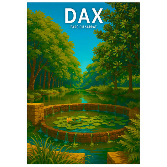 Affiche - Dax - Parc du Sarrat