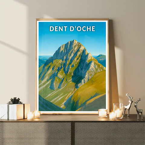 Affiche - Dent d'Oche