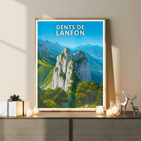 Affiche - Dents de Lanfon