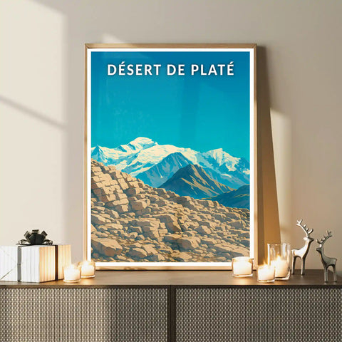 Affiche - Désert de Platé