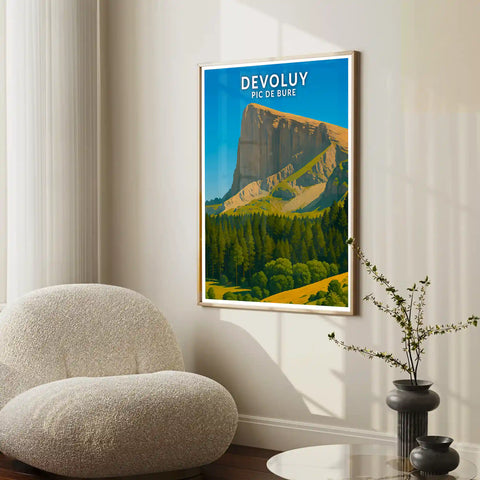 Affiche - Devoluy - Pic de Bure