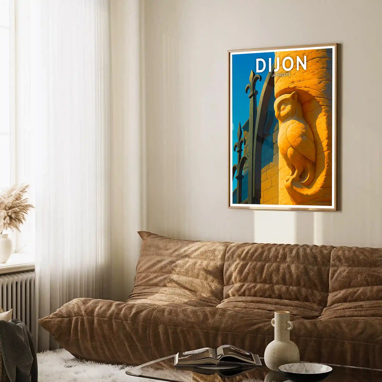 Affiche - Dijon - La Chouette