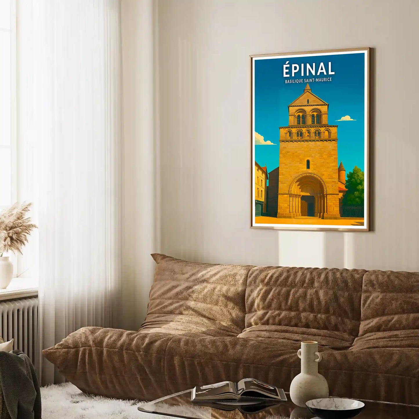 Affiche - Épinal - Basilique Saint-Maurice