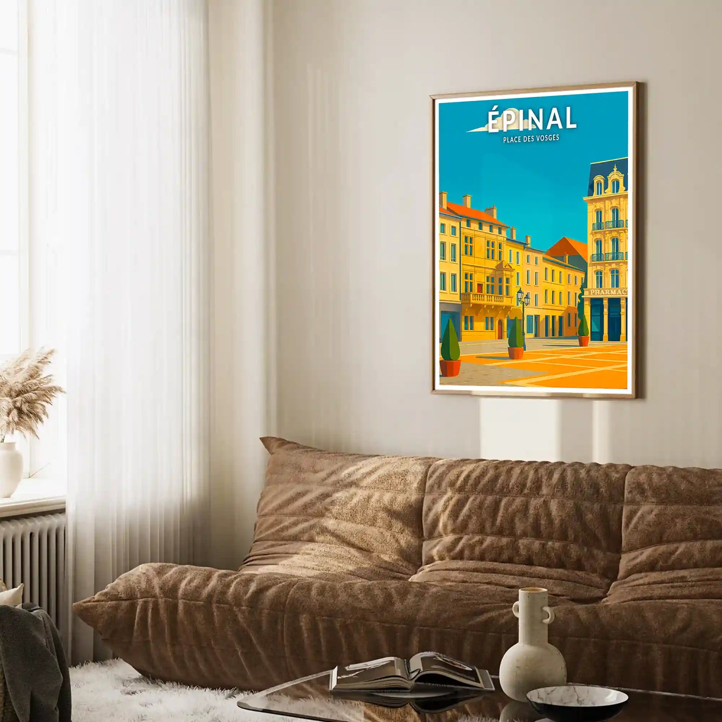 Affiche - Épinal - Place des Vosges