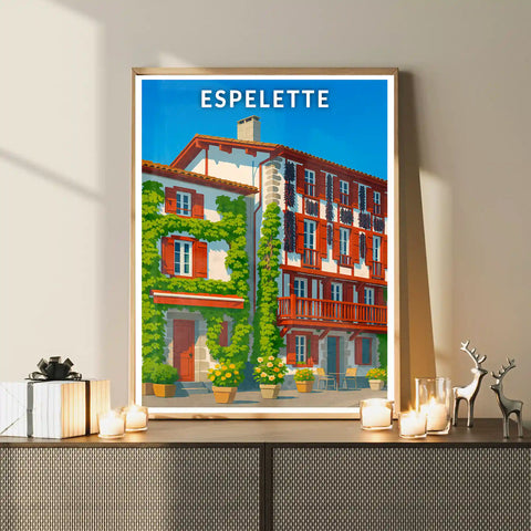 Affiche - Espelette