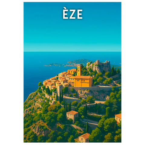 Affiche - Èze