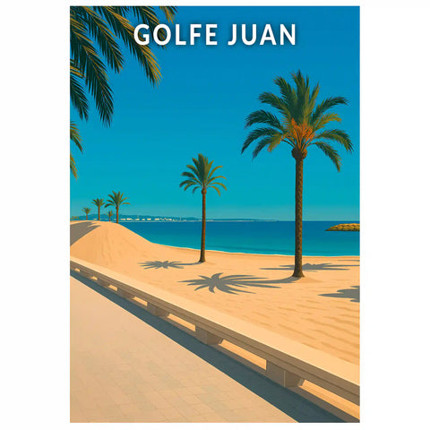 Affiche - Golfe Juan