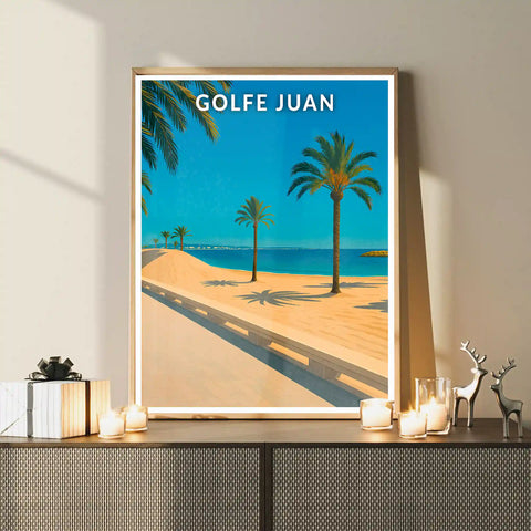 Affiche - Golfe Juan