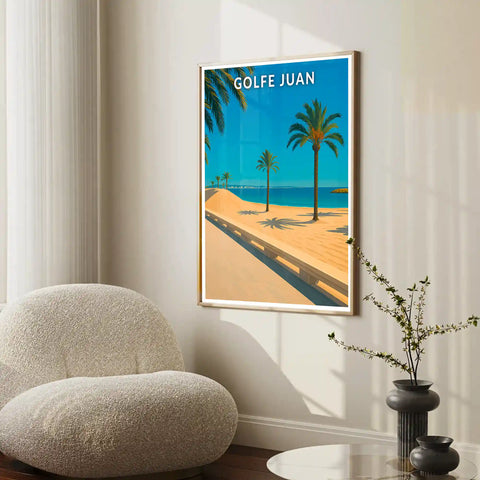 Affiche - Golfe Juan