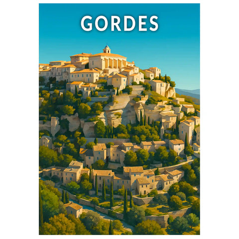 Affiche - Gordes