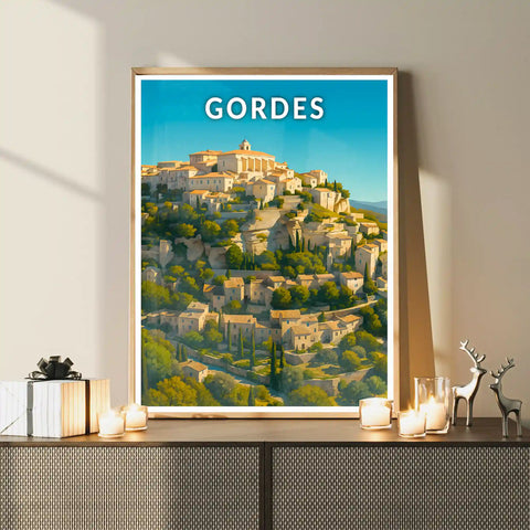 Affiche - Gordes