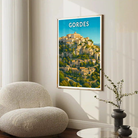 Affiche - Gordes
