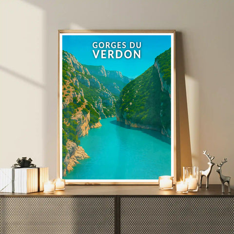 Affiche - Gorges du Verdon