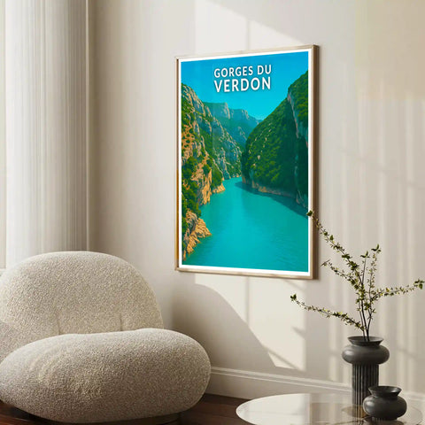 Affiche - Gorges du Verdon
