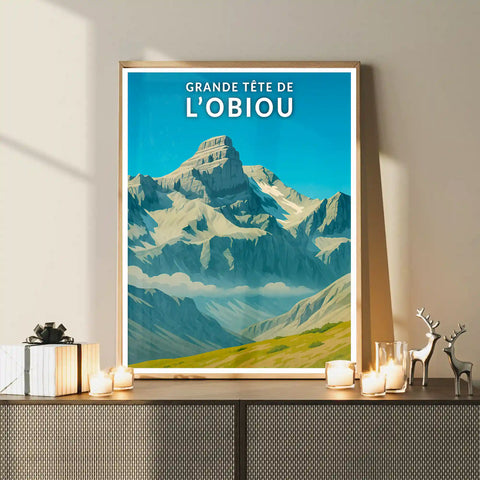 Affiche - Grande Tête de l'Obiou