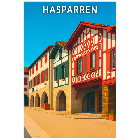 Affiche - Hasparren