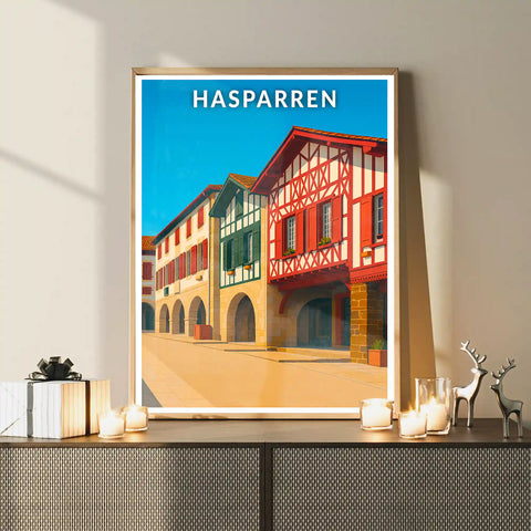 Affiche - Hasparren
