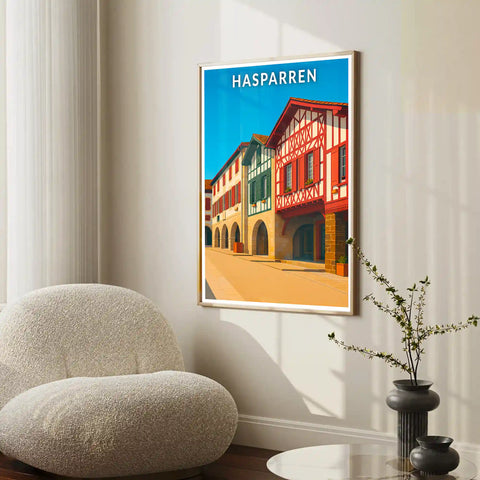 Affiche - Hasparren