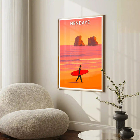 Affiche - Hendaye