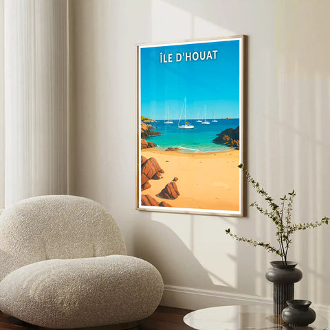Affiche - Île d'Houat
