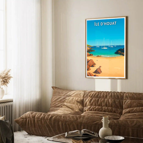 Affiche - Île d'Houat