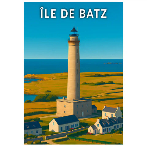 Affiche - Île de Batz