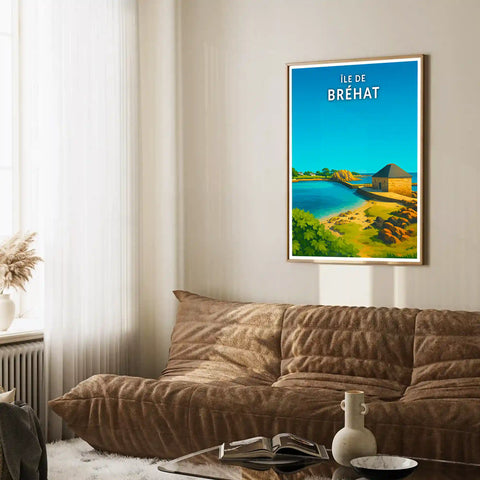 Affiche - Île de Bréhat