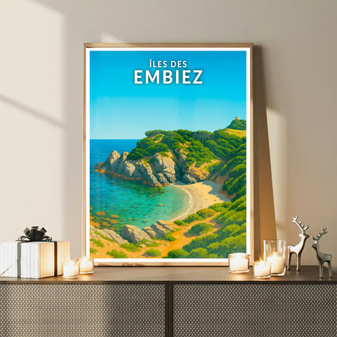 Affiche - Îles des Embiez
