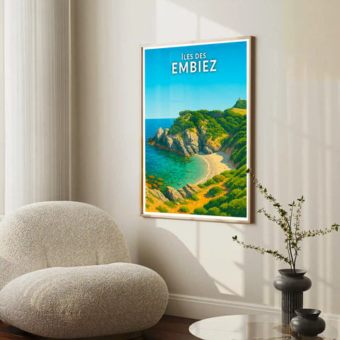 Affiche - Îles des Embiez