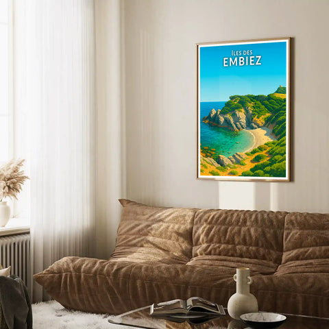 Affiche - Îles des Embiez