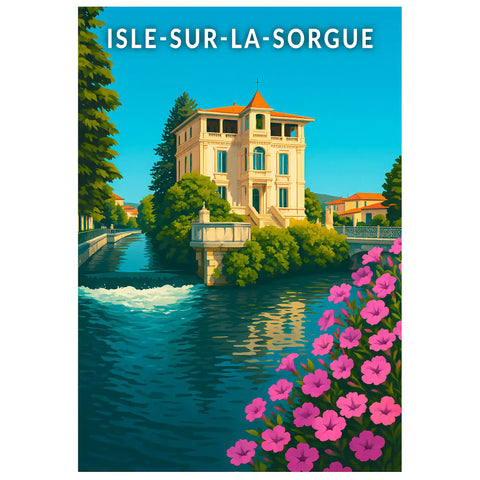 Affiche - Isle-sur-la-Sorgue