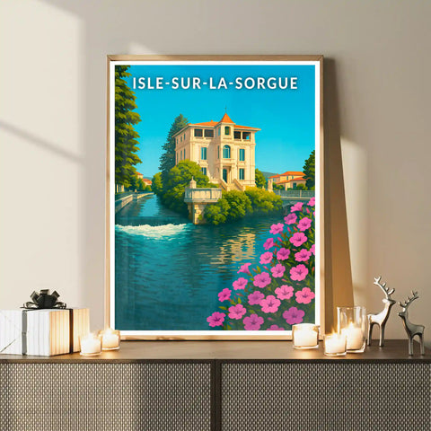 Affiche - Isle-sur-la-Sorgue