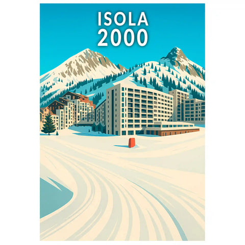 Affiche - Isola 2000