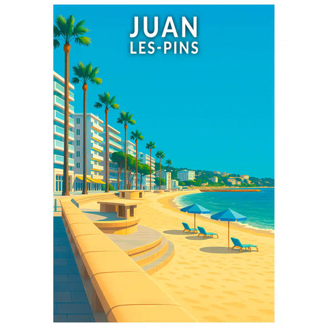 Affiche - Juan-les-Pins